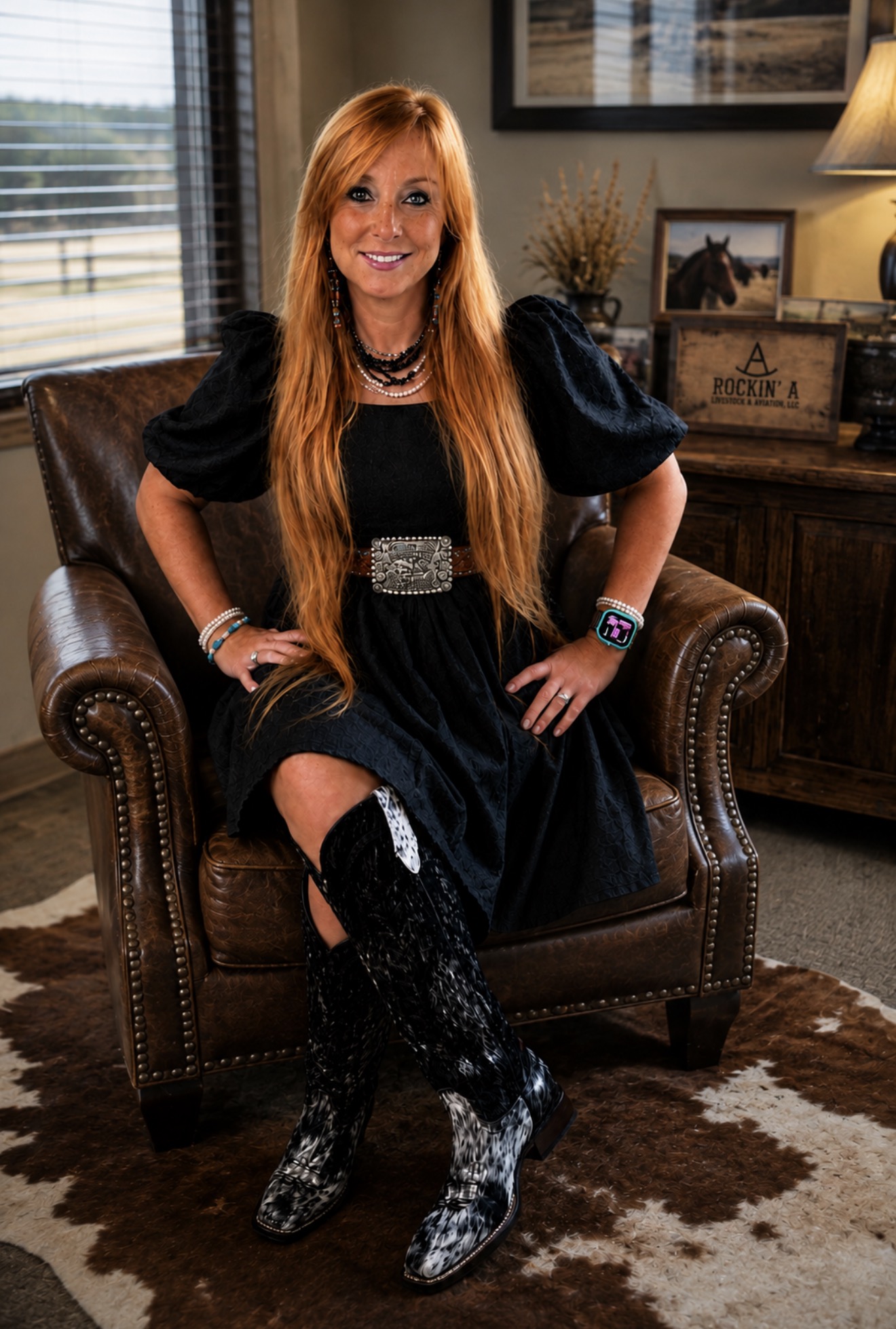 Candace Albrecht with Kiwi